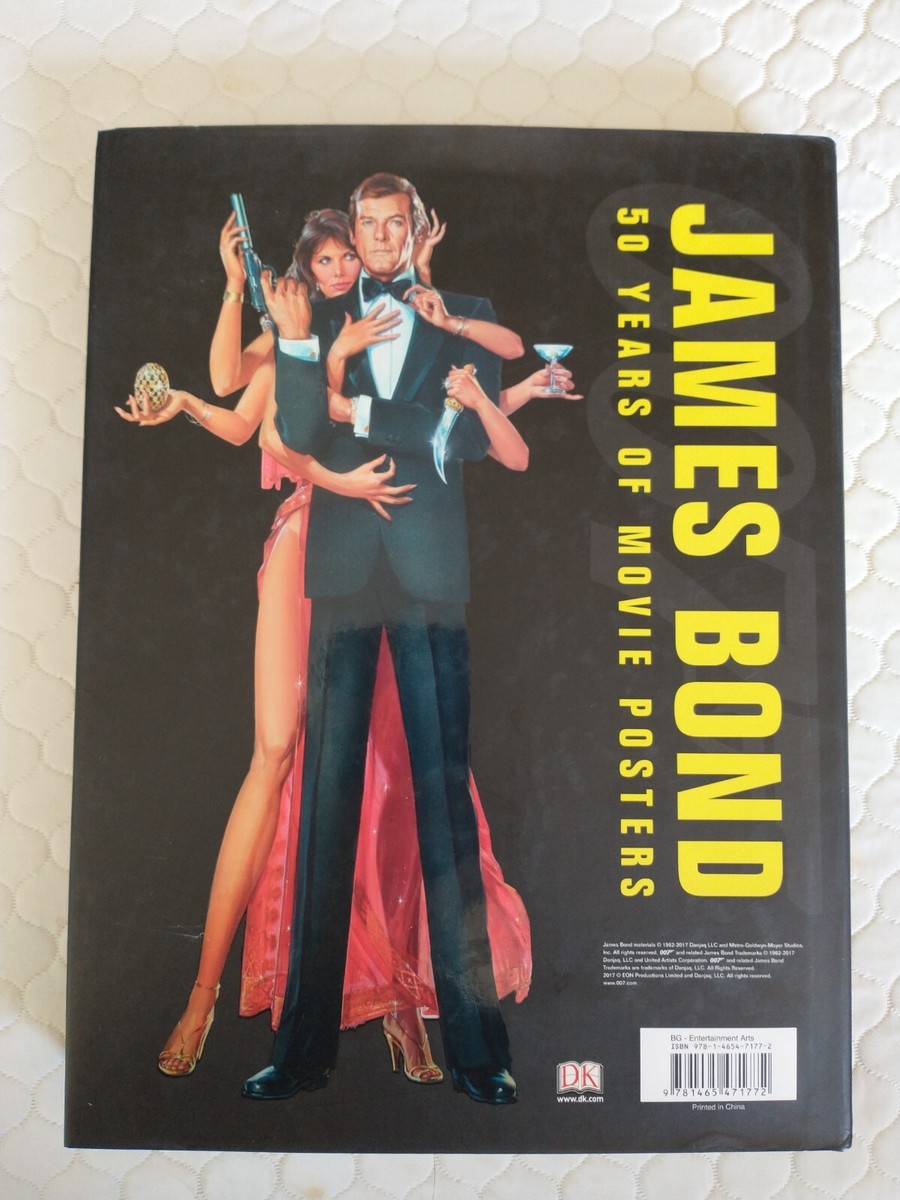 アート・デザイン・音楽 JAMES BOND 50 YEARS OF MOVIE POSTERS James Bond 50 Years of Movie Posters-VERY GOOD- 2017 Hardcover