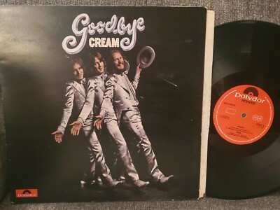CREAM Goodbye LP UK IMPORT 1969 Eric Clapton