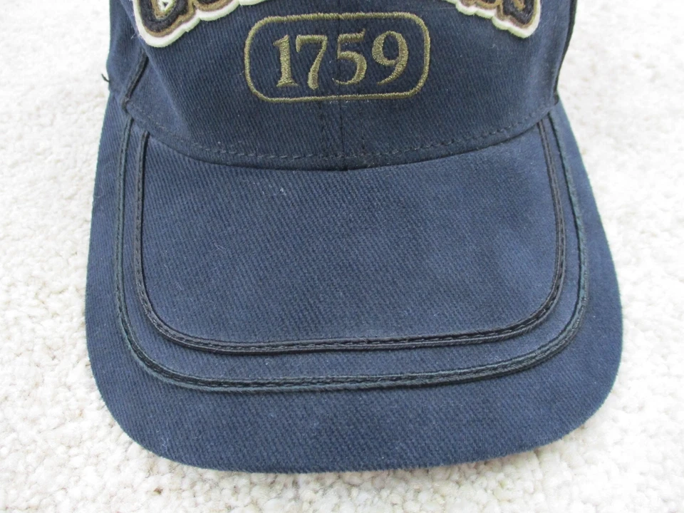 Boné Guinness chapéu adulto ajustado tamanho único bebedor de cerveja azul Irlanda casual masculino - Imagem 4 de 4