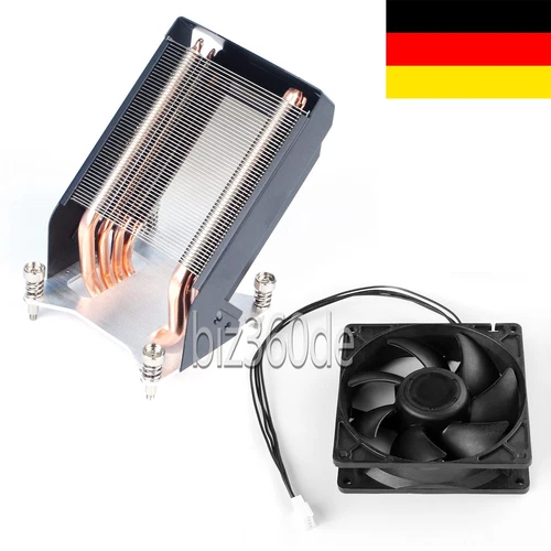 CPU Heatsink Kit für HP Z840 Z820 749598-001 782506-001 Mit Lüfter 647113-001