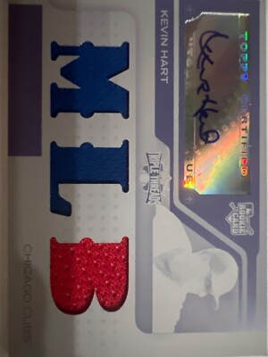 Kevin Hart Autograph Tripple Threads Patch Rookie 1/1 Topps 2008