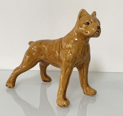 Vintage Ceramic Dog Figure