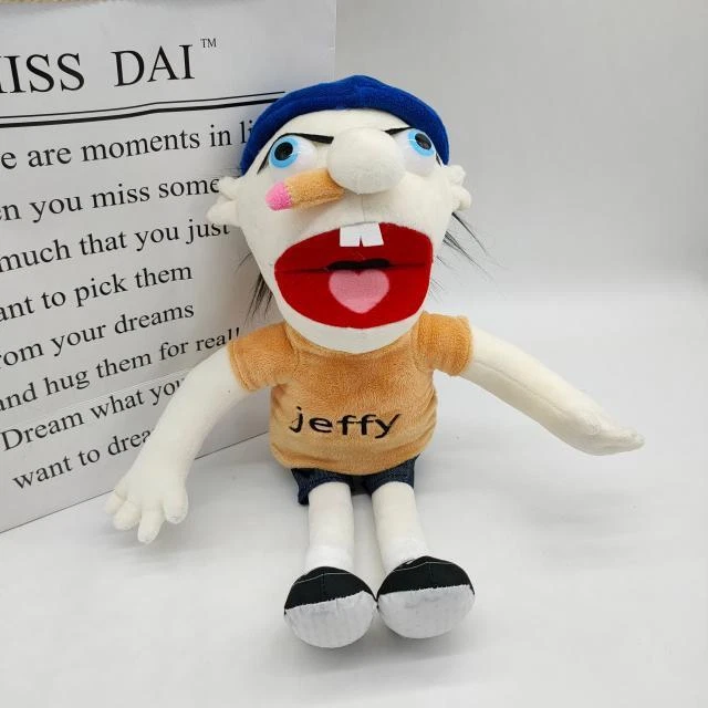 Jeffy Puppet Jeffy Plush Toy Puppet new 38cm