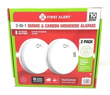First Alert  Alerts 2-in-1 Smoke & Carbon Monoxide Alarms replacement PC1210V