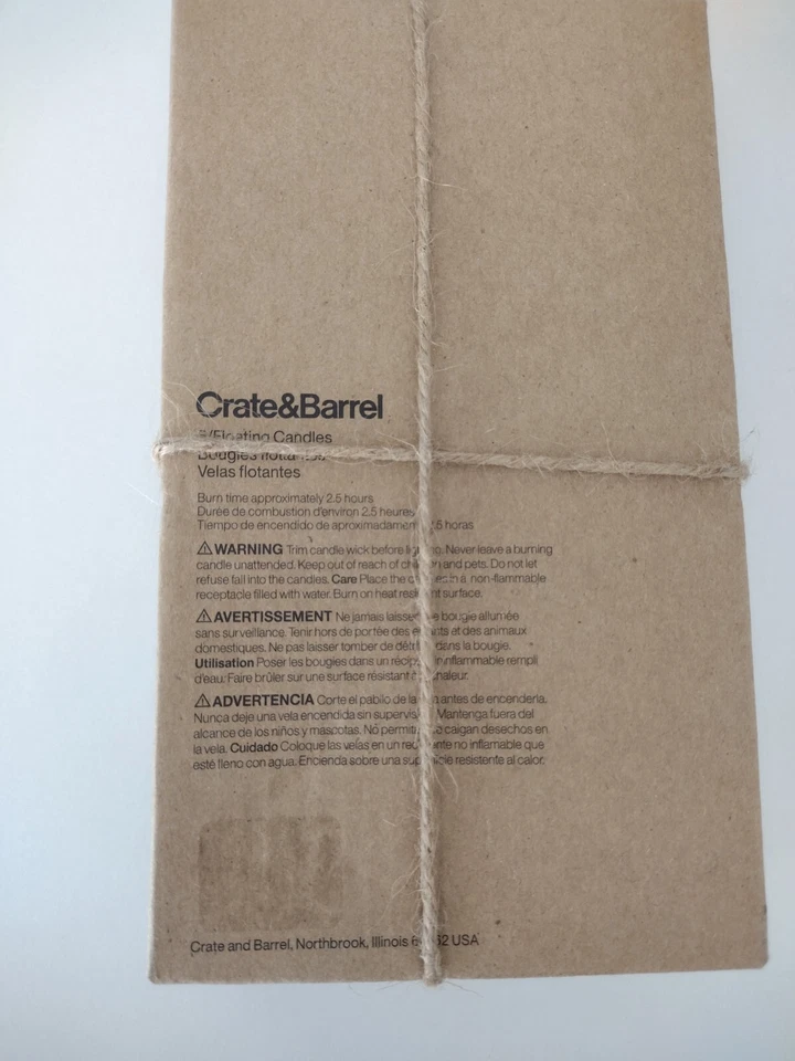 Velas flotantes en forma de pez en caja y barril playa azul - nuevas en caja Foto 3 de 3