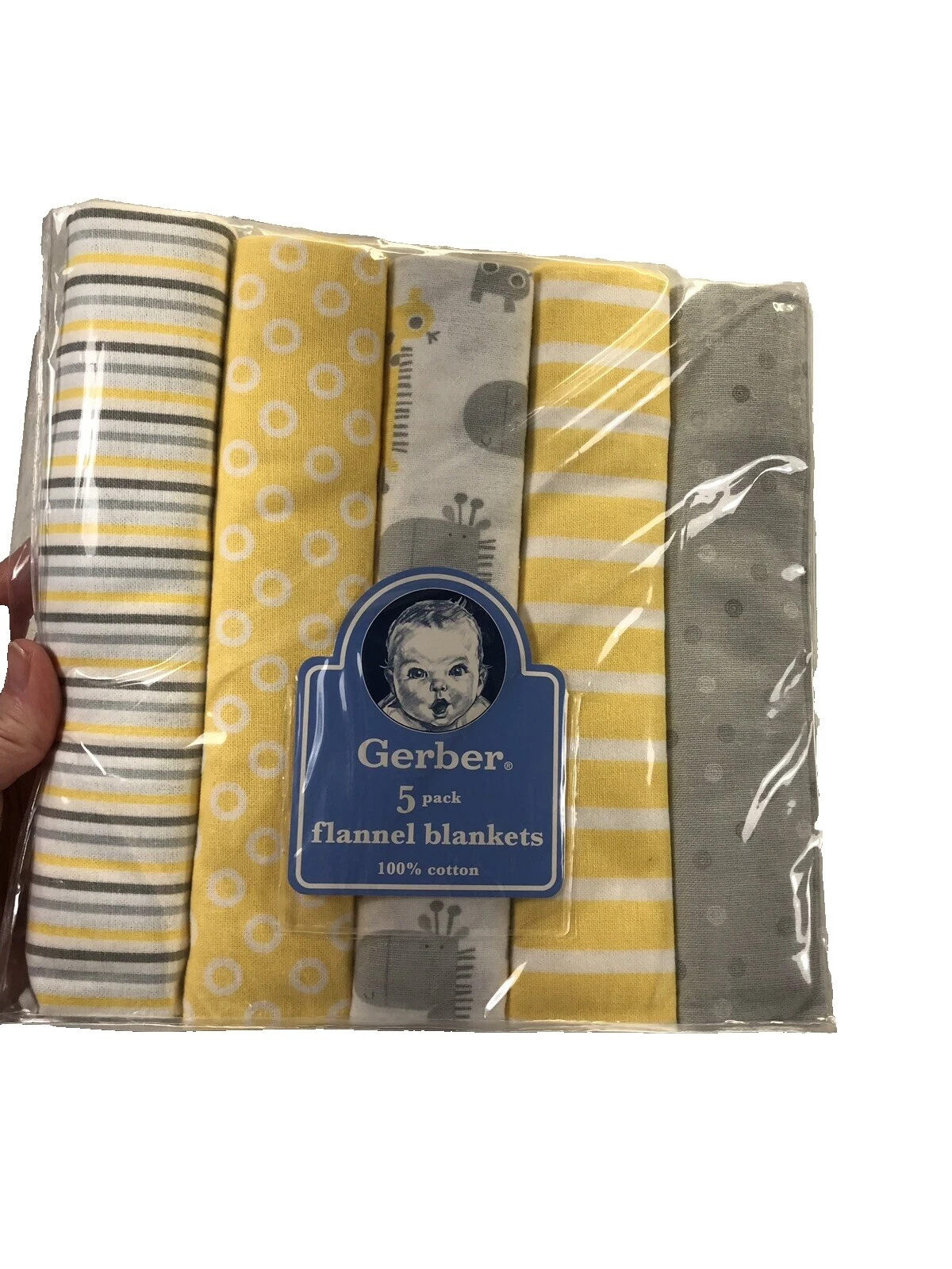 Gerber Flannel Unisex Nursery Bedding