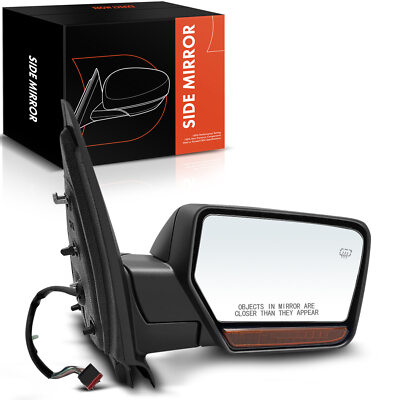 Right Power Adjust Mirror w/Turn Signal Power Fold for Ford Expedition Lincoln