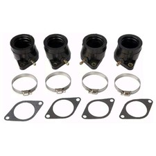 4pcs For Yamaha Maxim XJ650 XJ750 Seca 1981 1982 1983 Carburetor Intake Manifold