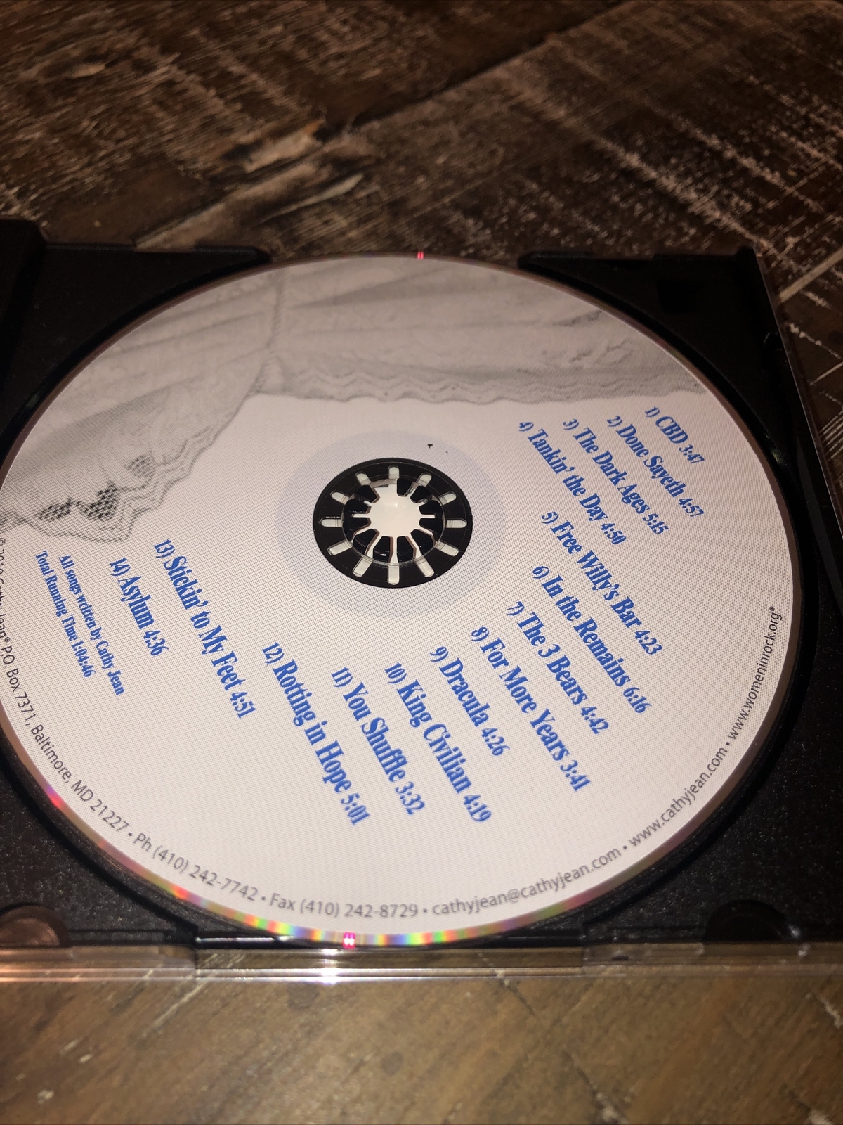 In the Remains by Cathy Jean (CD, 2011) Rare