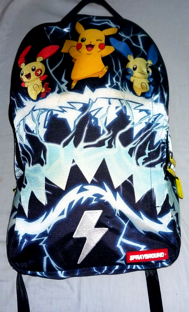 Sprayground LIMITED EDITION Pokémon Pikachu Bookbag
