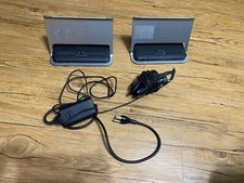  2 Genuine Dell Docking Stations K10A K10A001 w/adapters FREE SHIPPING 