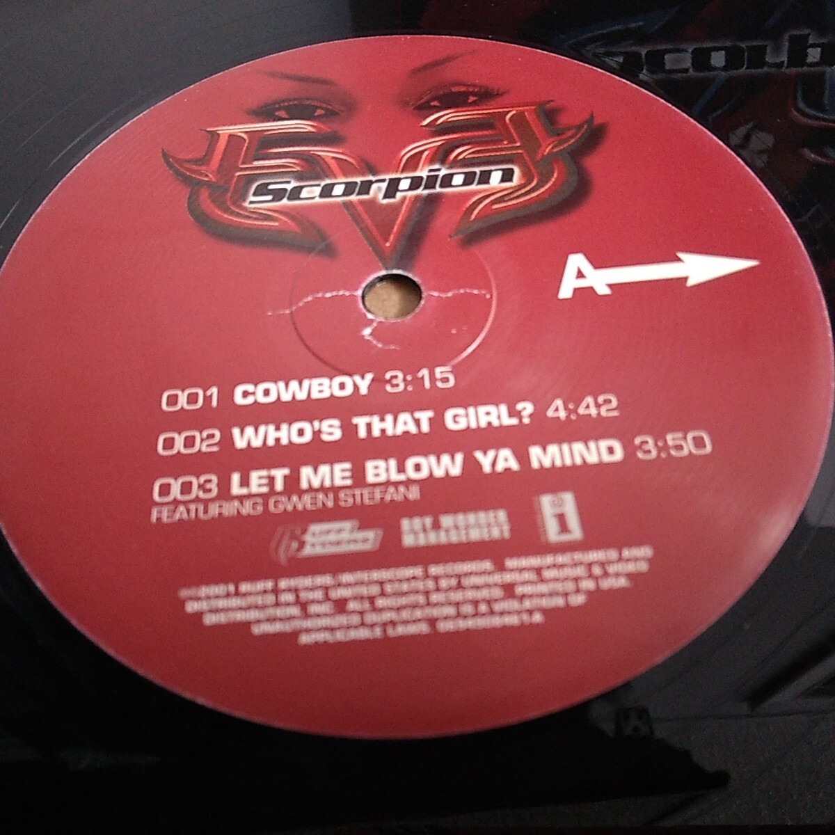 洋楽 Eve - Scorpion (OG 2LP) Eve, Scorpion (2LP) - Urban Legends Store