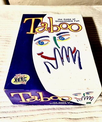 Taboo -The Game of Unspeakable Fun-Party Board Game-Family Night-Great Condition