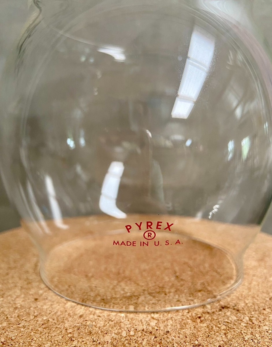 Glass Globe for Sears Pyrex lantern (Reproduction) Borosilicate