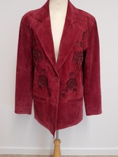 Beth Terrell Ladies Suede Jacket Size Xsml