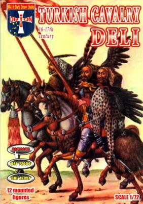 Orion Models 1/72 TURKISH CAVALRY DELI (DELILER) Figure Set