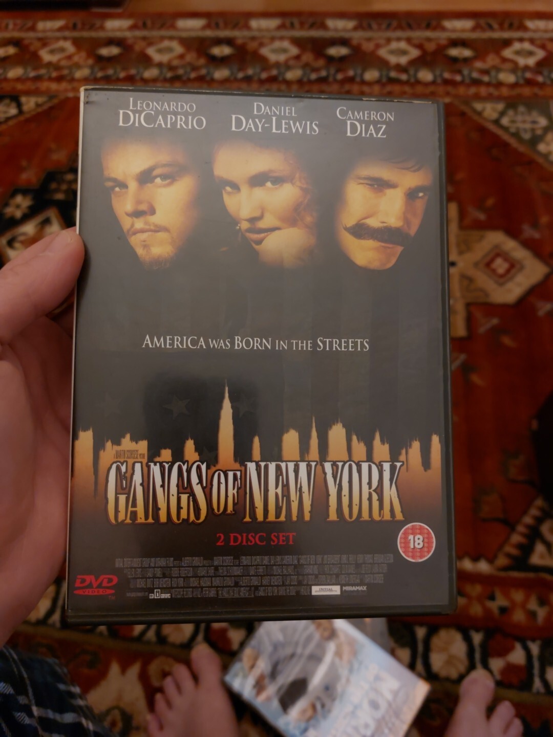 Gangs of New York (DVD, 2002)