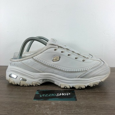 skechers d lites slip on mules