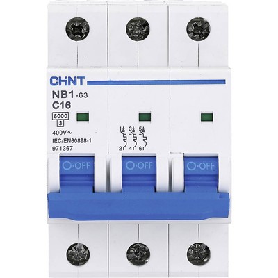 Chint 179691 NB1L Leitungsschutzschalter 3polig 32 A