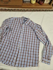 Mens 17 1/2 Chaps Button Up Shirt