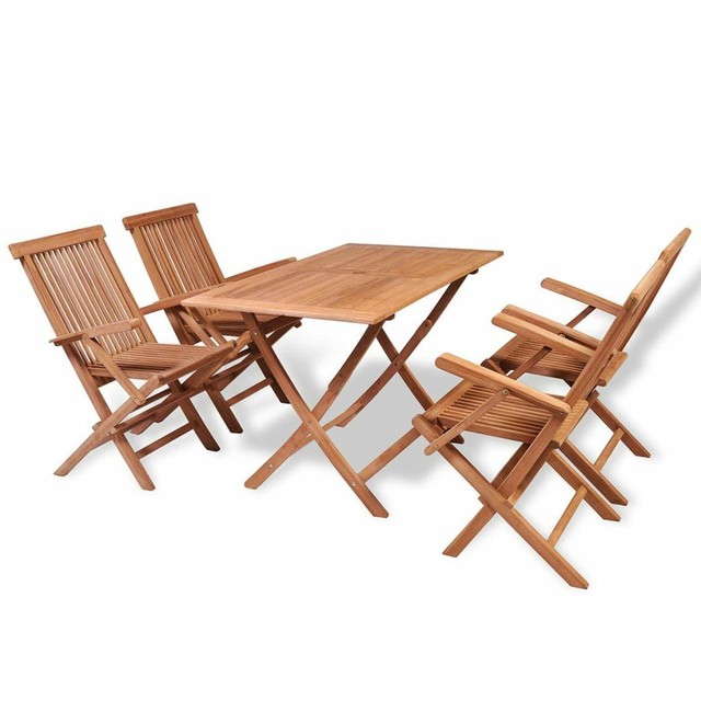 folding garden dining set