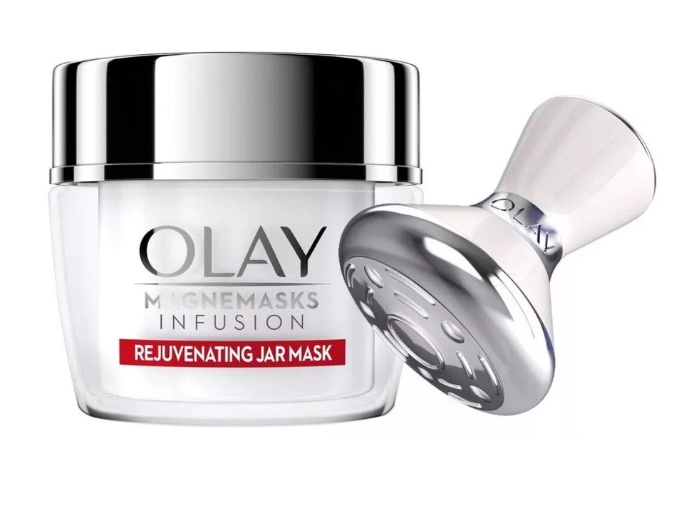 Olay Magmasks Infusion Starter Kit+(2x) 50g Jars for Fine Lines&Lack of Firmness - Image 4 of 4