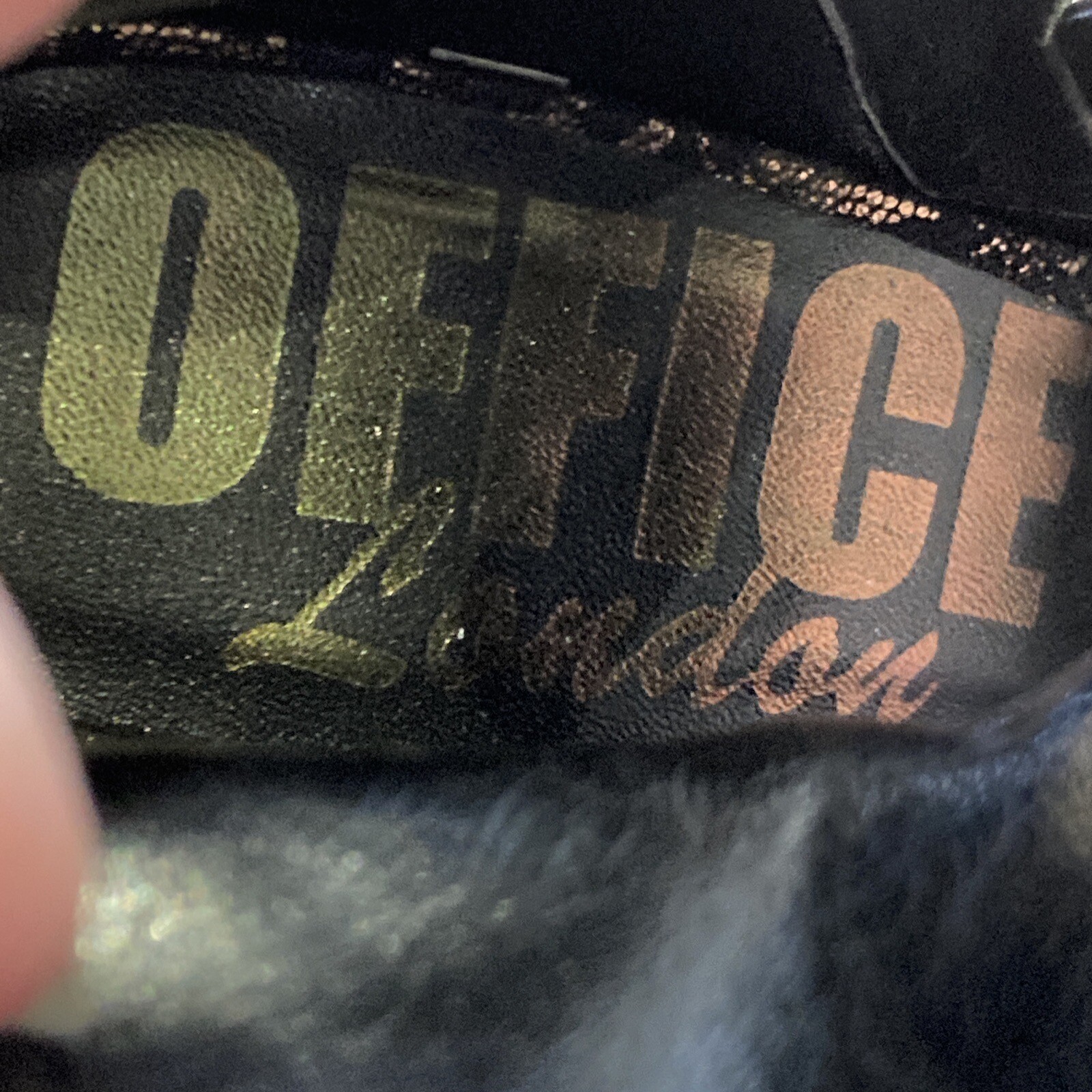 Office Vintage 2011 Tightrope Lace Party Funky Platform Shoe, BNWT, RRP £88 9