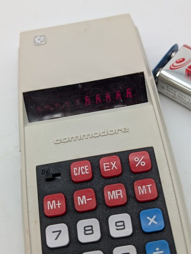 Calculatrice Électronique COMMODORE 797D Japan Collection Vintage TESTÉE - Photo 11/12