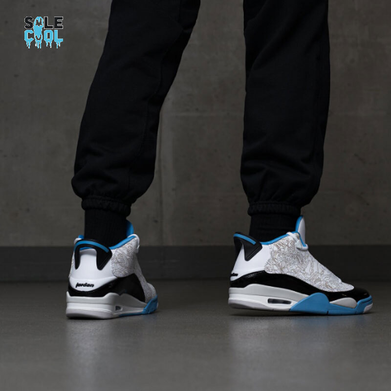 Nike Air Jordan Dub Zero White University Blue Black 311046-114 | eBay