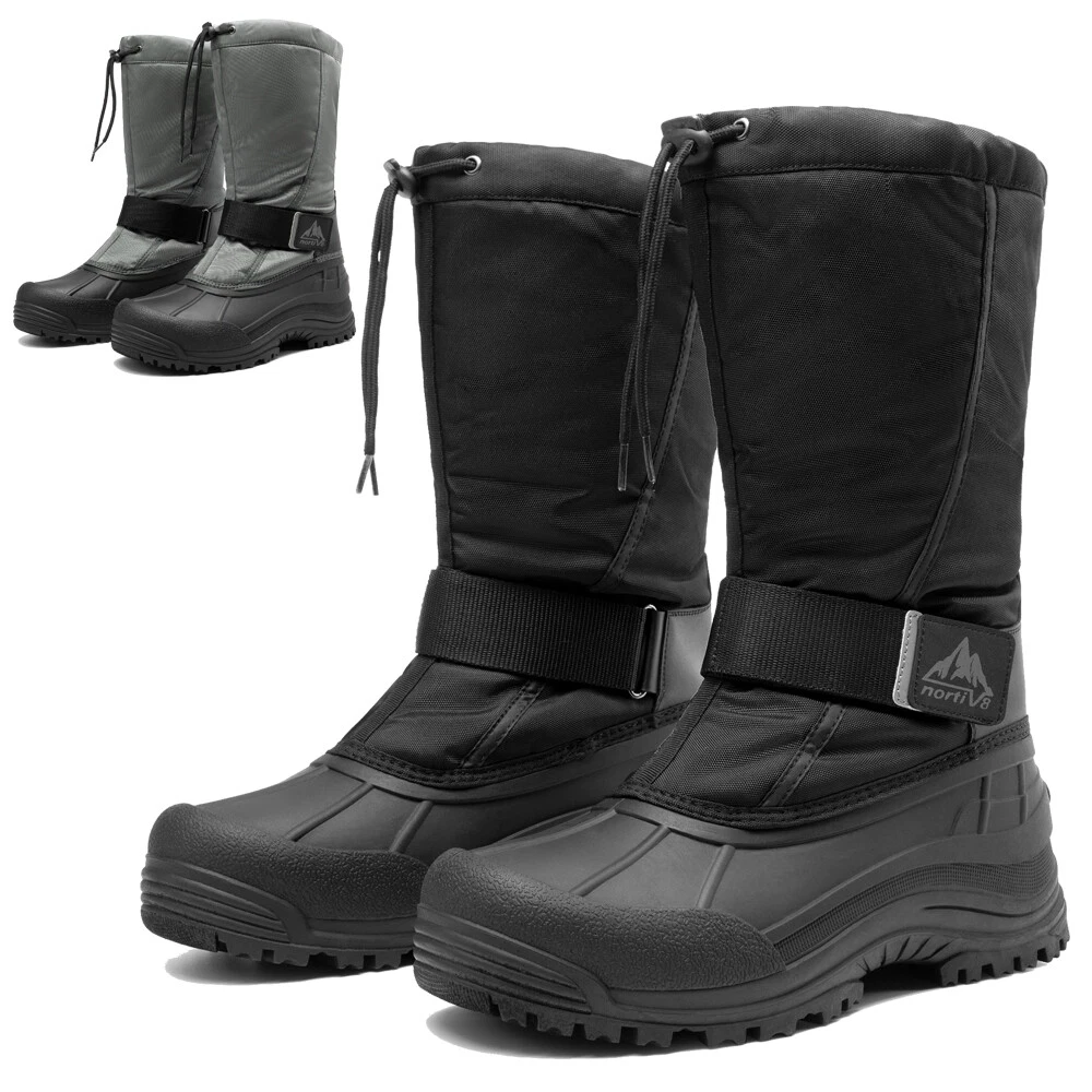 Men's Waterproof Snow Boots Fur Lined Insulated Ski Outdoor Cold Weather Shoes
Opens in a new window