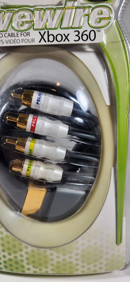 Pelican Livewire AVS AV S Video For XBox 360 Gold Ends 8 Ft PL3613 - Image 3 of 4
