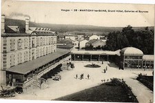 Old postcard Vosges - MARTIGNY-les-BAINS - Grand Hotel - Galleries et Sources (200296)