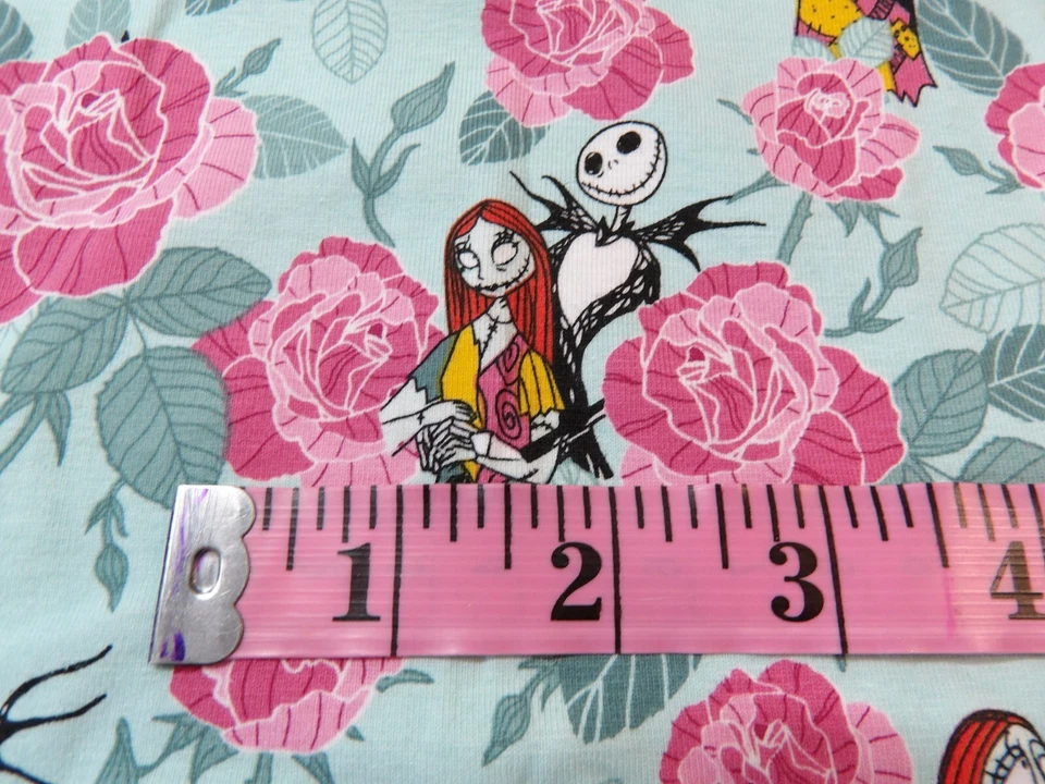 Creative Products Knit Fabric - Nightmare Before Christmas - 1/2 yard -C-648-P - Image 4 of 4