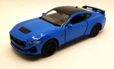 Welly - 134-139 Scale Model 2024 Ford Mustang Gt Blue Bbwe43836db