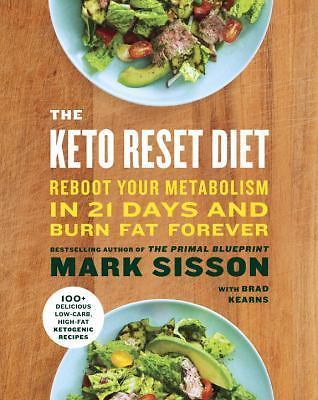 The Keto Reset Diet: Reboot Your Metabolism - hardcover, Mark Sisson, 1524762237