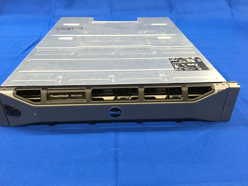 Dell PowerVault MD3200i - 2U - 0GB RAM - 12x 600GB 15K SAS HDD with Rails - Image 2 of 4