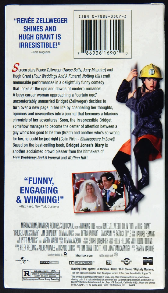 NEW 4 SEALED VHS TAPE MOONSTRUCK BRIDGET JONES TERMS OF ENDEARMENT WAY WE WERE - Image 3 of 4