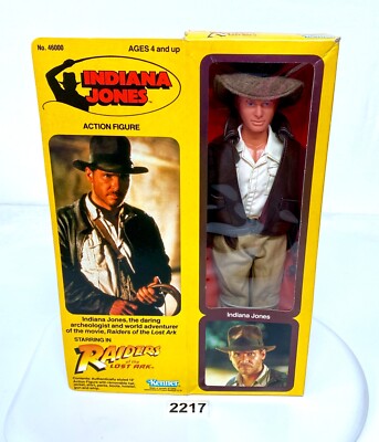 Indiana Jones 12'' Inch Raiders of the Lost Ark Kenner 1981 Open Box NEVER USED