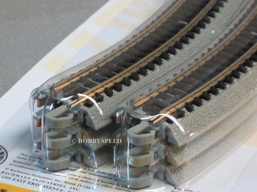 BACHMANN 44849 E-Z TRACK N SCALE AUTO-REVERSING CURVES 6 nickel silver BAC44849 - Picture 3 of 3
