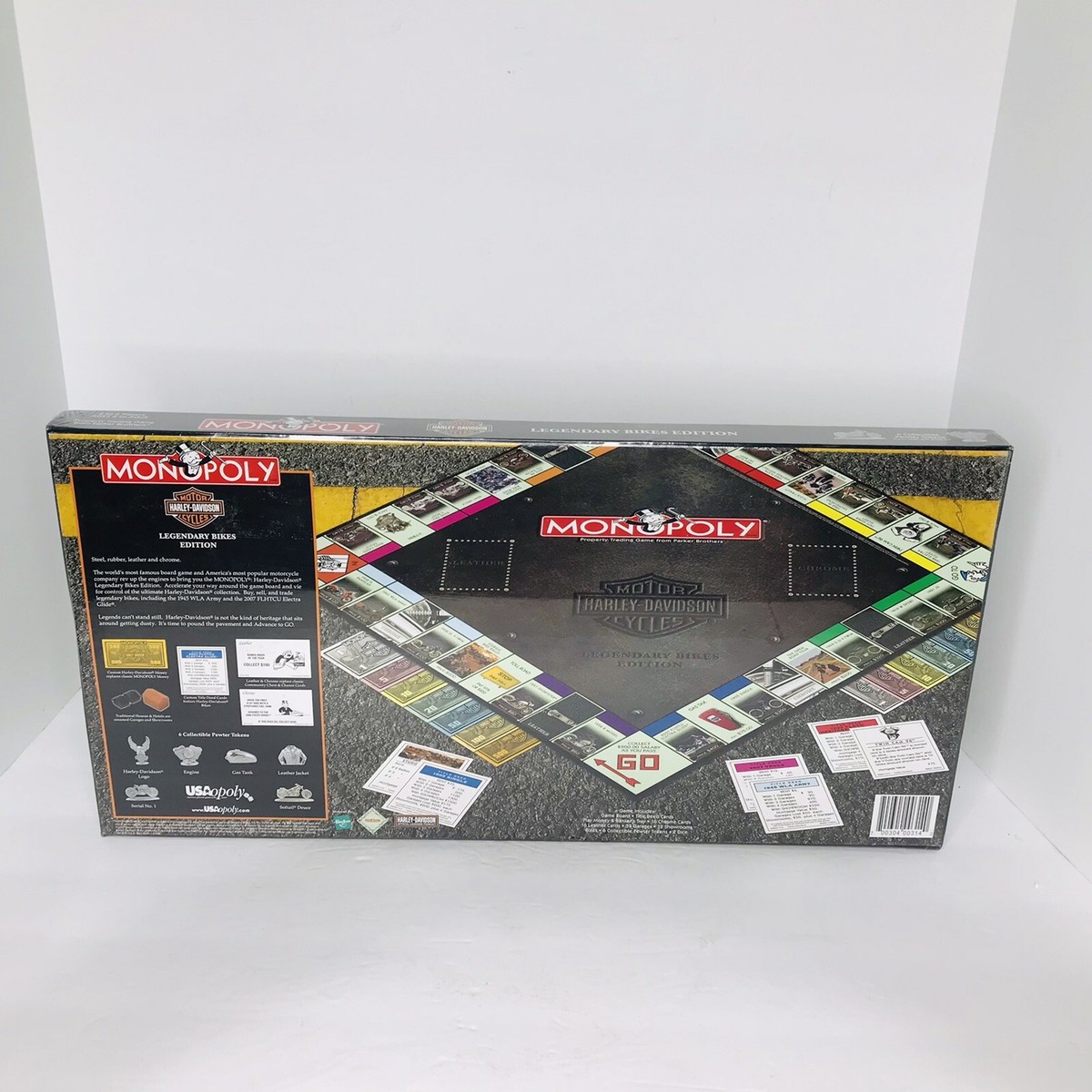 Monopoly Harley Davidson Motorcycles Legendary Bikes Edition 2007