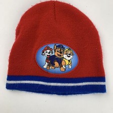 Paw Patrol Nickelodeon Kid's Skull Cap Hat Fitted One Size