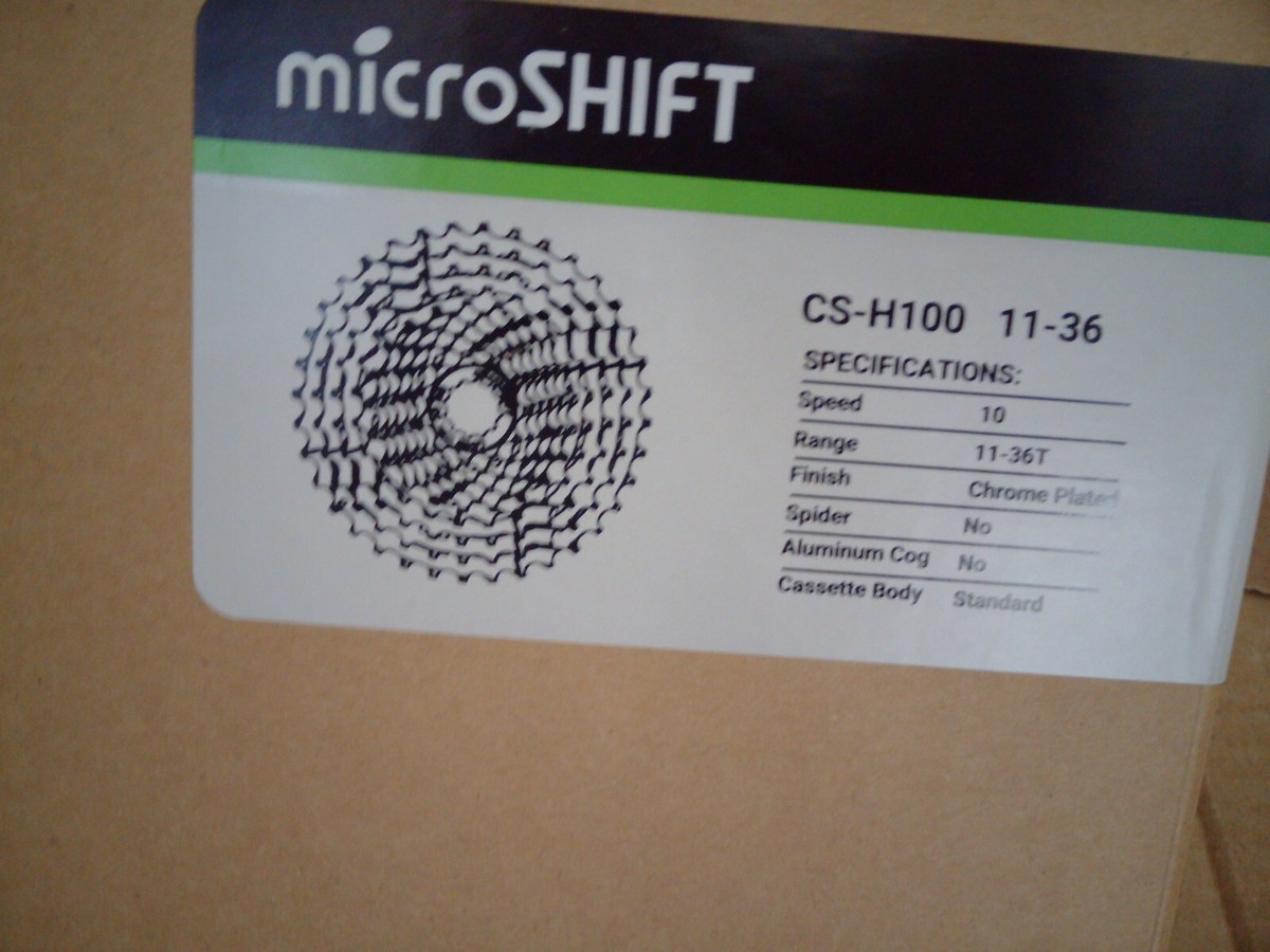 10速 11-36T microSHIFT CS-H100 / シマノ対応 カセットスプロケット