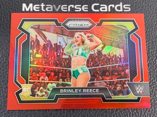 2024 Panini Prizm WWE Brinley Reece RC Rookie Red Prizm /299