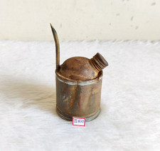 1930er Vintage Alte Nähmaschinenöl-Dose Mit Ausguss Dekorativ Sammlerstück TI830