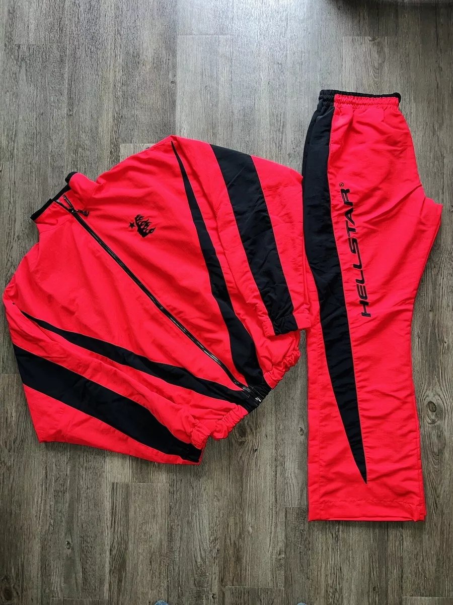 Hellstar Track Pants Black/White