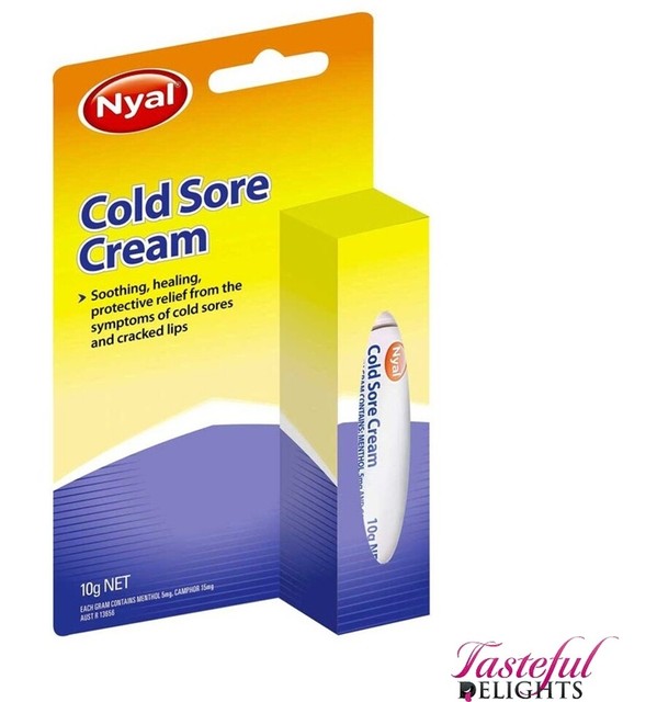 3 X Nyal Cold Sore Cream 10g Cracked Lips Relief for sale online eBay