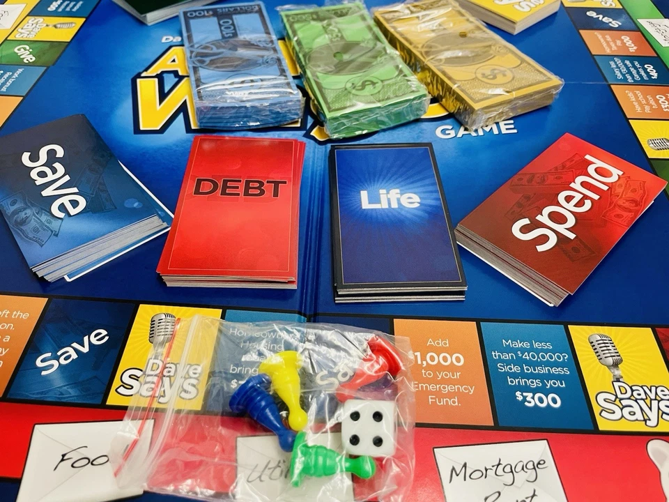 Dave Ramsey's Act Your Wage Game Financial Education Get Out Of Debt Complete - Image 3 of 4