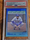 1989 STAR KEN GRIFFEY JR RC #4 MARINERS 1988 Season WHITE BACK PSA 9 MINT ROOKIE