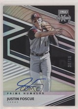 2020 Panini Elite Extra Edition 38/60 Justin Foscue #14 Auto 02d2