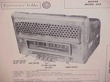 1950 Chrysler Imperial Plymouth Dodge Desoto Convertible Radio Service Manual 1